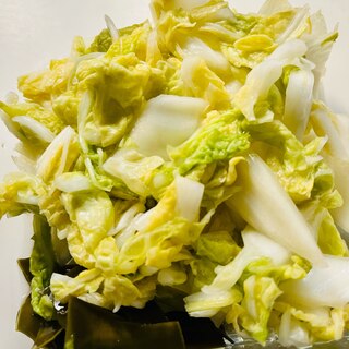 白菜と だし昆布の漬け物